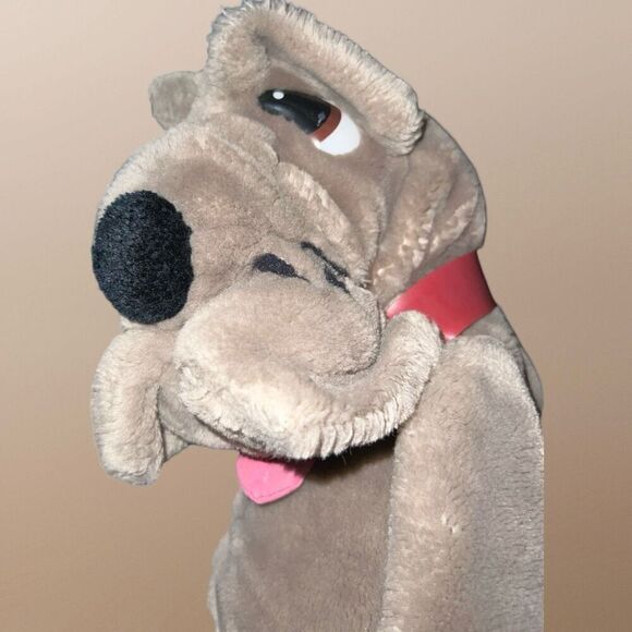 1986 Vintage Kennel Club Plush Dog Animal Playthings Hound Dog Puppet - Picture 6 of 6